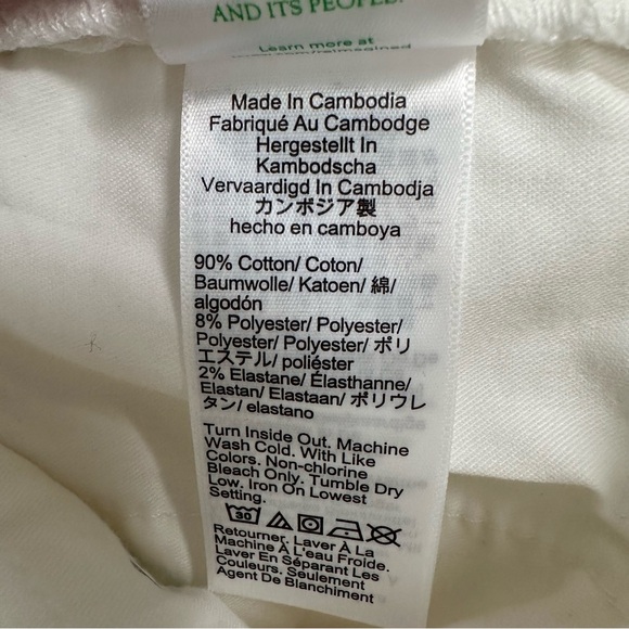 J. CREW Petite 9" vintage slim-straight jean white wash BQ305 - Picture 10 of 14